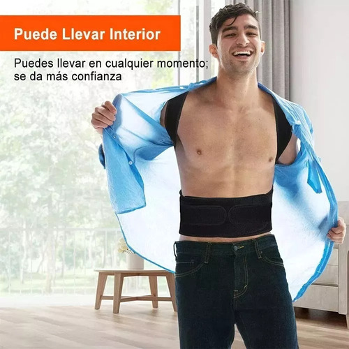 Soporte De Espalda Transpirable Y Ajustable Anti Joroba Full
