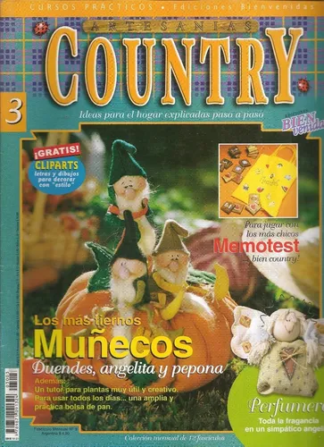 Muñecos country paso a paso sale