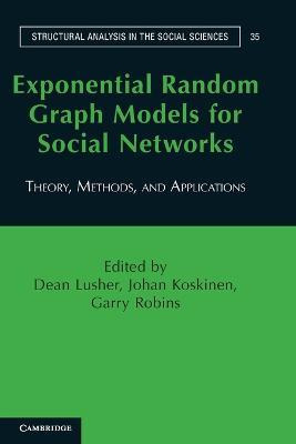 Libro Exponential Random Graph Models For Social Networks...