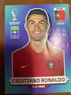 Cristiano Ronaldo Estampa Mundial 2022