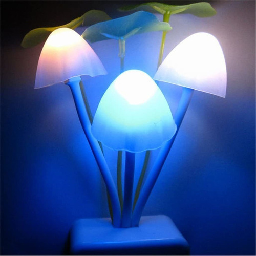 Gotd Luz Nocturna Lámpara De Hongos Ahorro De Energía Led Se