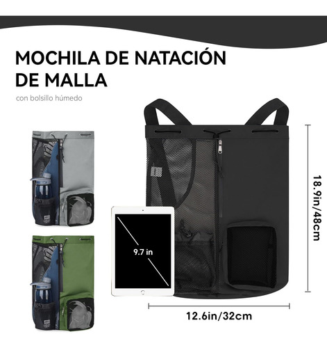 Mochila Deportiva De Cordón Con Compartimento Para Zapatos