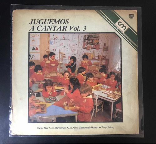 Vinilo Juguemos A Cantar Vol. 3  Carlitos Balá Che Discos