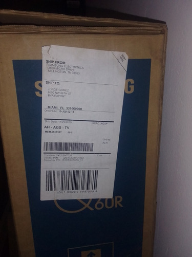 Imagen 4 de 9 de Televisor Para Reparar O Respuesto Samsung 75 Pulgadas