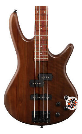 Ibanez Gsr200b 4-string Bass Guitar, Walnut Flat Eea