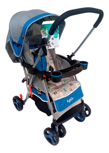 Imagen 7 de 9 de Coche Paseador Zircon Azul Cutebabies C12010801