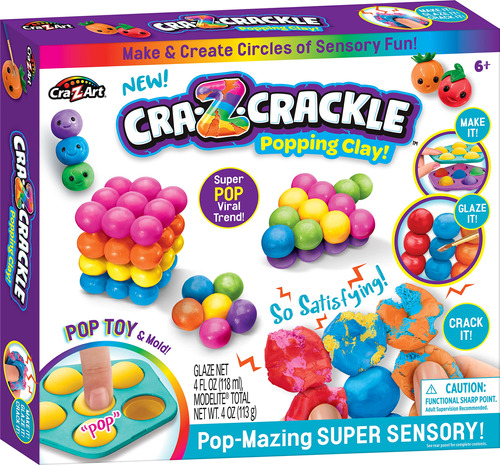 Cra-z-crackle Clay Pop-mazing - Kit De Actividades Súper S.