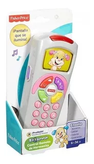 Control Remoto Bebe Fisher Price Rie Y Aprende Rosa