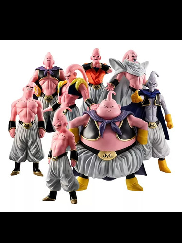 Set 8 Piezas Majin Boo Transformaciones Dragon Ball Z