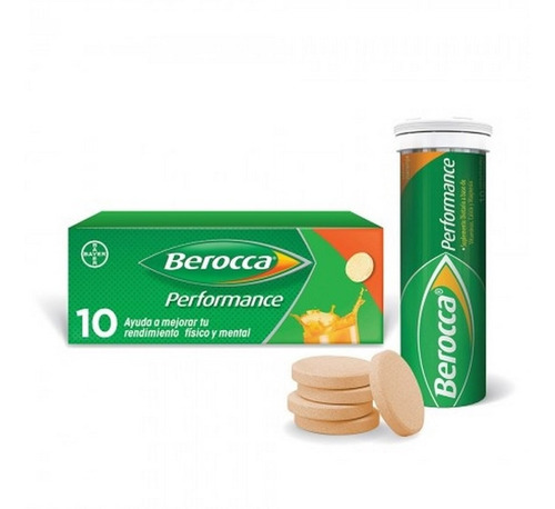 Suplemento Dietario Berocca Performance Vitamina C X 10 Comp