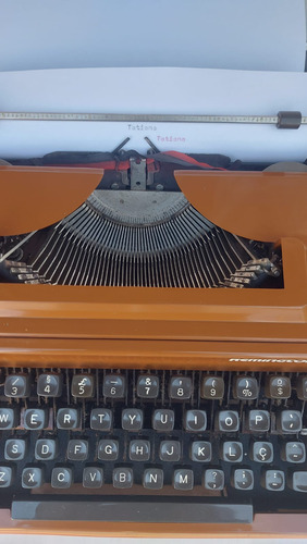 Máquina De Escrever Remington 25 Leia A Descrição (Usado)