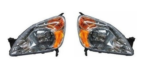 Par Juego Faros Honda Crv  2002 - 2004 Tyo