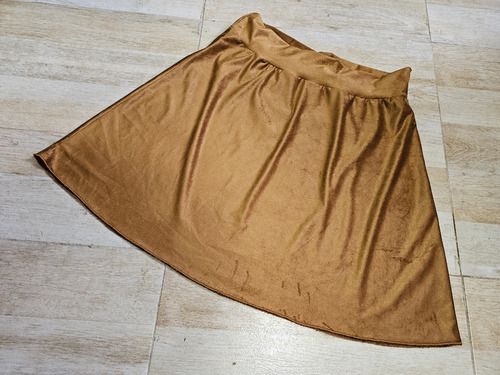 Pollera Mini Simil Gamuza Mariqueza Todos Los Talles