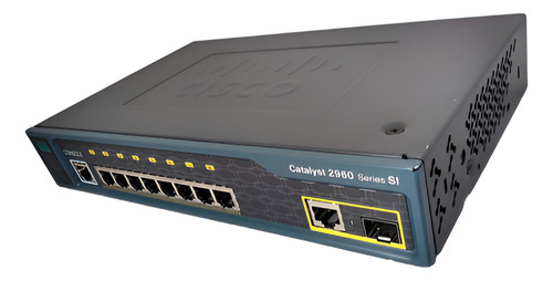 Switch Cisco Catalyst 2960 8 Portas Seminovo. Frete Grátis! (Usado)