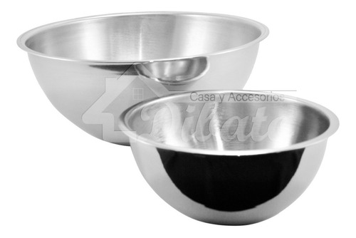 Bowl 16 Centimetros Acero Inoxidable 