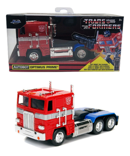 Optimus Prime Transformers Trailer Varios Modelos Jada 1/32