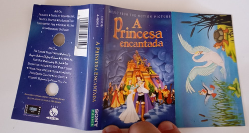 Fita Cassete K7 Trilha Sonora A Princesa Encantada Branco (Usado)