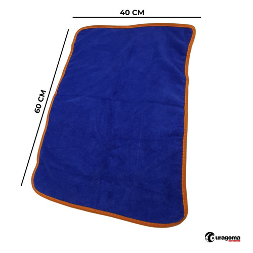 Paño De Microfibra K78 Super Soft 60x40cm Doble Cara Lustrar