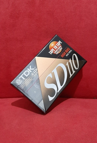 Cassette Tdk Tipo 2 Chromo Sd 110 Minutos - Nuevo Sellado