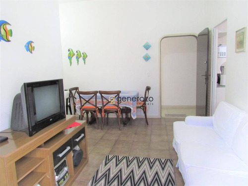 Imagem 1 de 15 de Apartamento À Venda Na Praia Das Astúrias, 02 Dormitórios, Com Sacada E Garagem - Ap0429