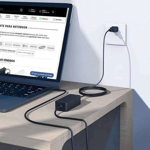 Fonte Carregador Para Notebook Dell Inspiron 14r 3550 - 90w