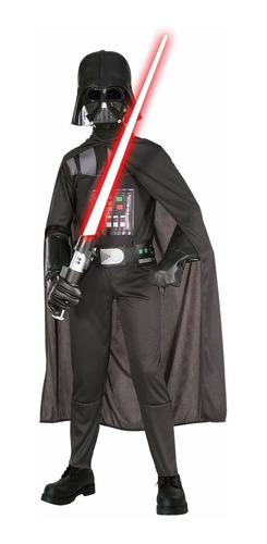 Disfraz Darth Vader Star Wars P/ Niño - Máscara Y Traje