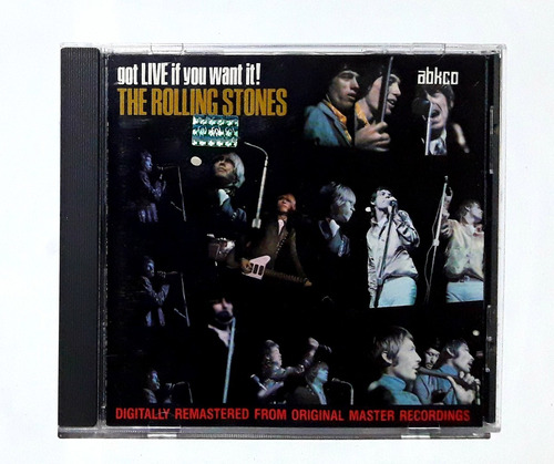 Cd Rolling Stones Got Live   If  Ed Usa   Como Nuevo Oka 