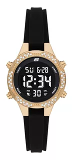 Reloj Mujer Skechers Brinkley Ne Color De La Correa Negro