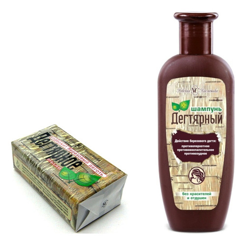 Jabón + Shampoo De Alquitrán De Abedul