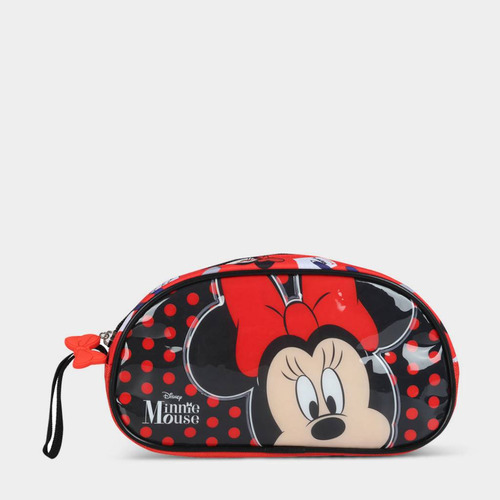 Cartuchera Artesco Ar16380311  Minnie Mouse Negro