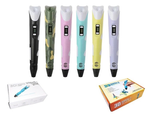 Bolígrafo Lápiz Impresora 3d Pack+3x3m Filamentos