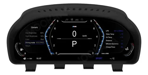 Bmw 08-14 X5 X6 Painel Virtual Velocímetro Digital Cluster