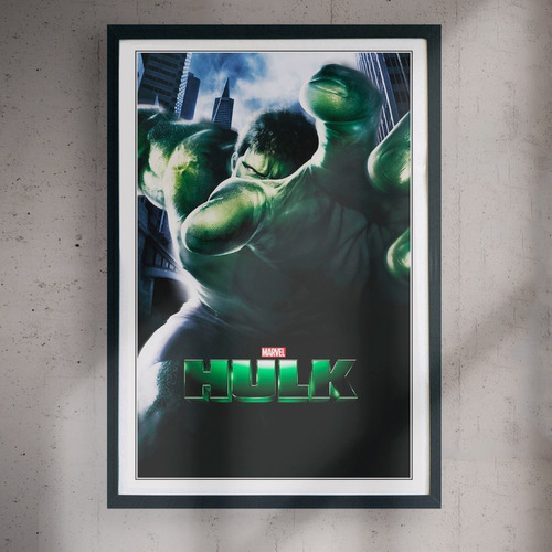 Cuadro 60x40 Peliculas - Hulk - Movie Poster Marvel