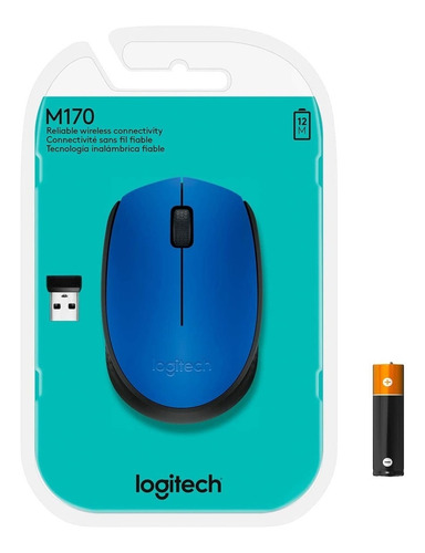 Mouse Logitech Inalambrico M170 Wireless Palermo!!