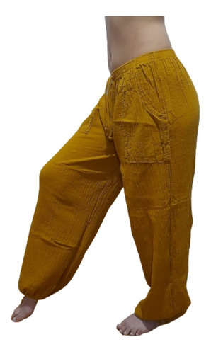 Babucha Pantalon Bambula Yoga Taichi Meditacion Relax Grande