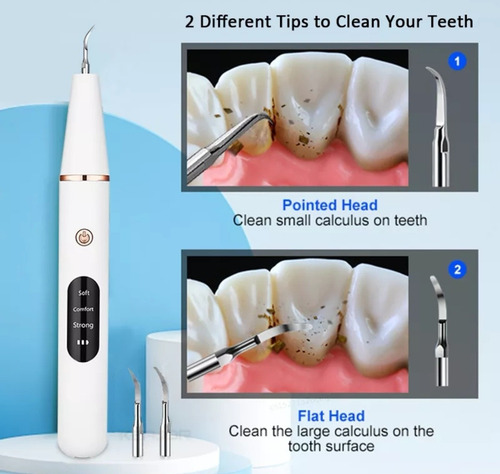Kits Blanqueamiento Dental Sonic Clean - Raspador Eléctrico