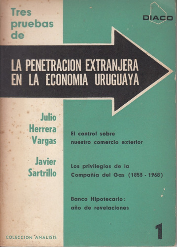 1967 Penetracion Extranjera Economia Uruguay Herrera Vargas