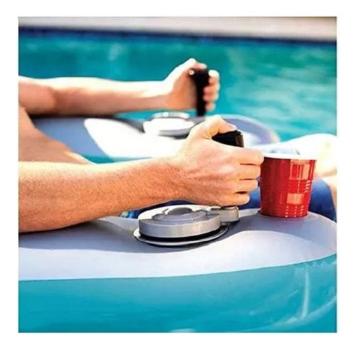 Flotador Inflable Sillón Alberca Motorizado Cama Piscina Msi