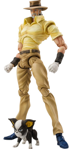 Jojo's Bizarre Adventure 3 Joseph Joestar Iggy Action Figure
