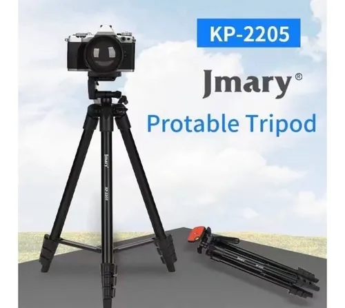 Tripode Profesional Jmary Kp-2205 /4 Secciones/rotacion 360º