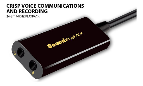 Adaptador Usb Sound Blaster Play! 3 - Plug & Play