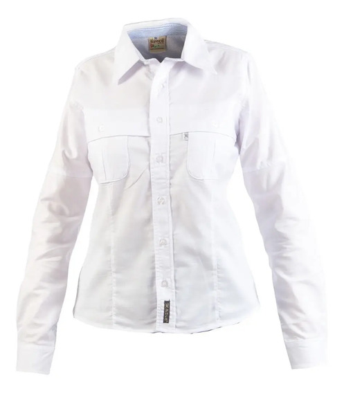 Blusa Blanca Para Uniforme De Dama | MercadoLibre 📦