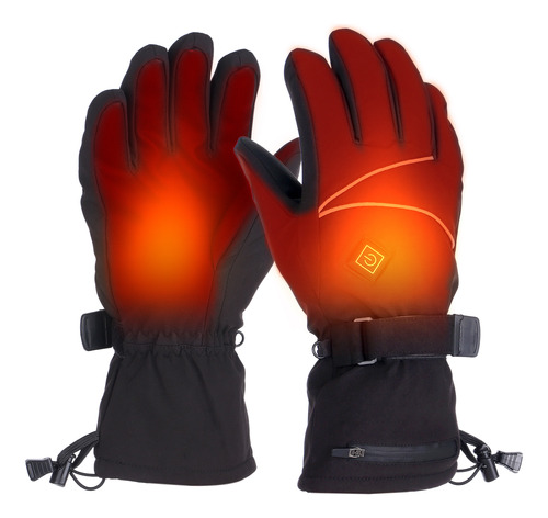 Guantes De Esquí Heated Mittens Para Mujer, Cálidos E Invern