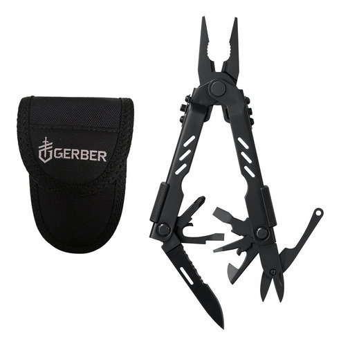 Multiherramienta Gerber Mp400 Negro Con Funda