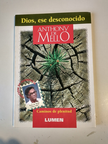 Imagen 1 de 1 de Caminos De Plenitud Anthony De Mello