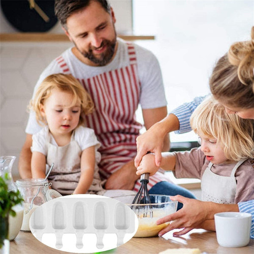 Máquina De Fazer Picolés De Silicone Para Sorvete De 8 Célul