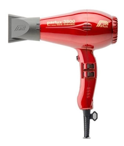 Secadora de cabello Parlux 3800 Eco Friendly roja 127V