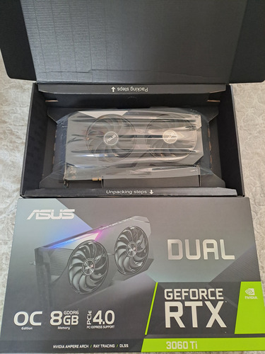 Tarjeta De Video Asus Nvidia Geforce Rtx 3060 Ti 8gb Oc (Usado)