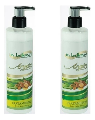 Kit 2 Tratamiento Con Extracto De Aceite De Argan Inbellezza