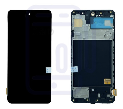 Display Pantalla Touch Para Samsung A51 Negro Con Marco Oled